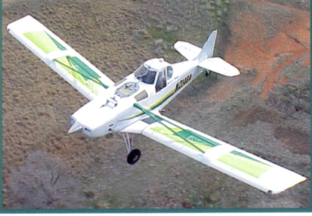 Características dos  aviões agrícolas em uso no Brasil - 2012